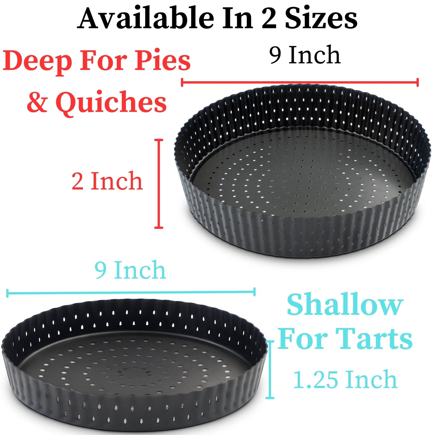 Removable Bottom Tart Pan