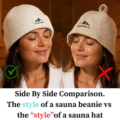 The Cooleanie Sauna Beanie