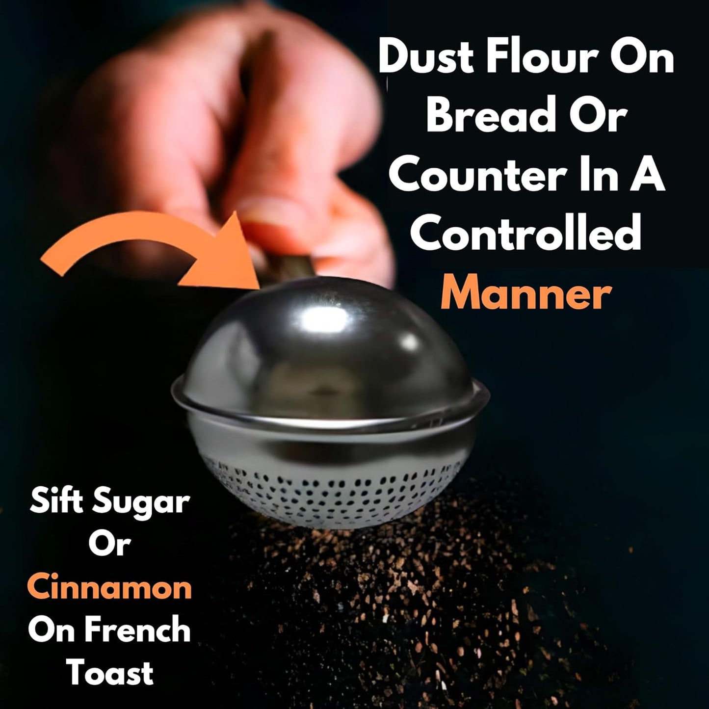 Introducing The Easy-Lift Dutch Oven Silicone Bread Sling & Scoop & Dust Flour Sifter Combo Set