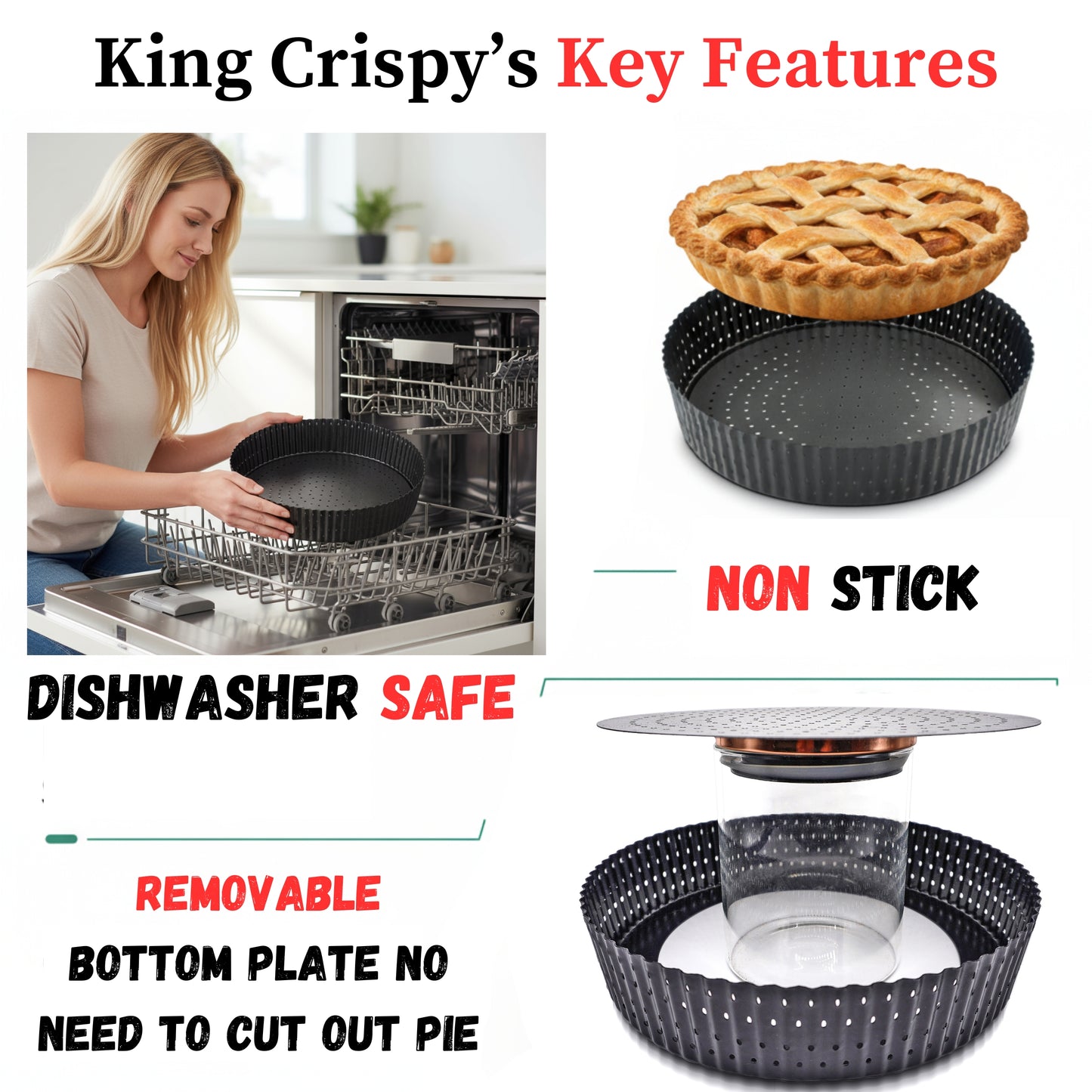 Deep Pie Dish