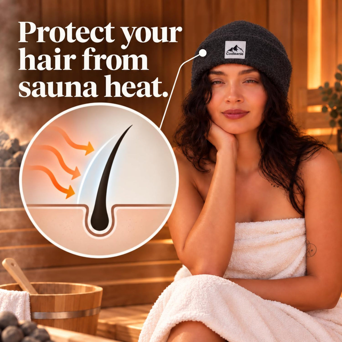 The Cooleanie Sauna Beanie