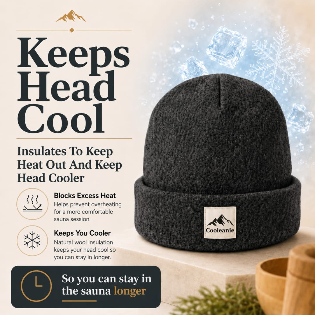 The Cooleanie Sauna Beanie